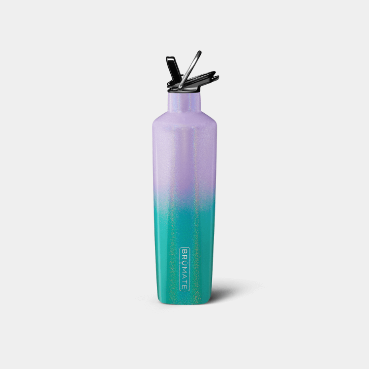 Rehydration Bottle 25oz Insulated Straw Tumbler