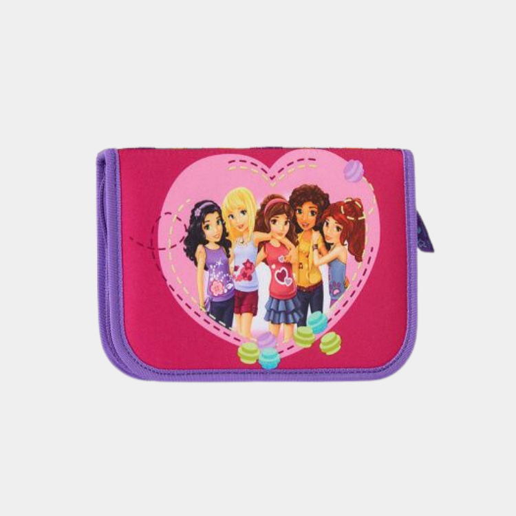 Pencil Case w/ Flap with Conte Friends/Confetti