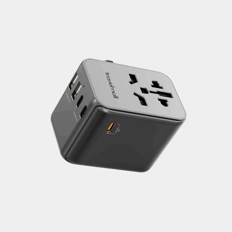 Travelmall GaN 65W PD High Performance 6 USB Travel Adaptor
