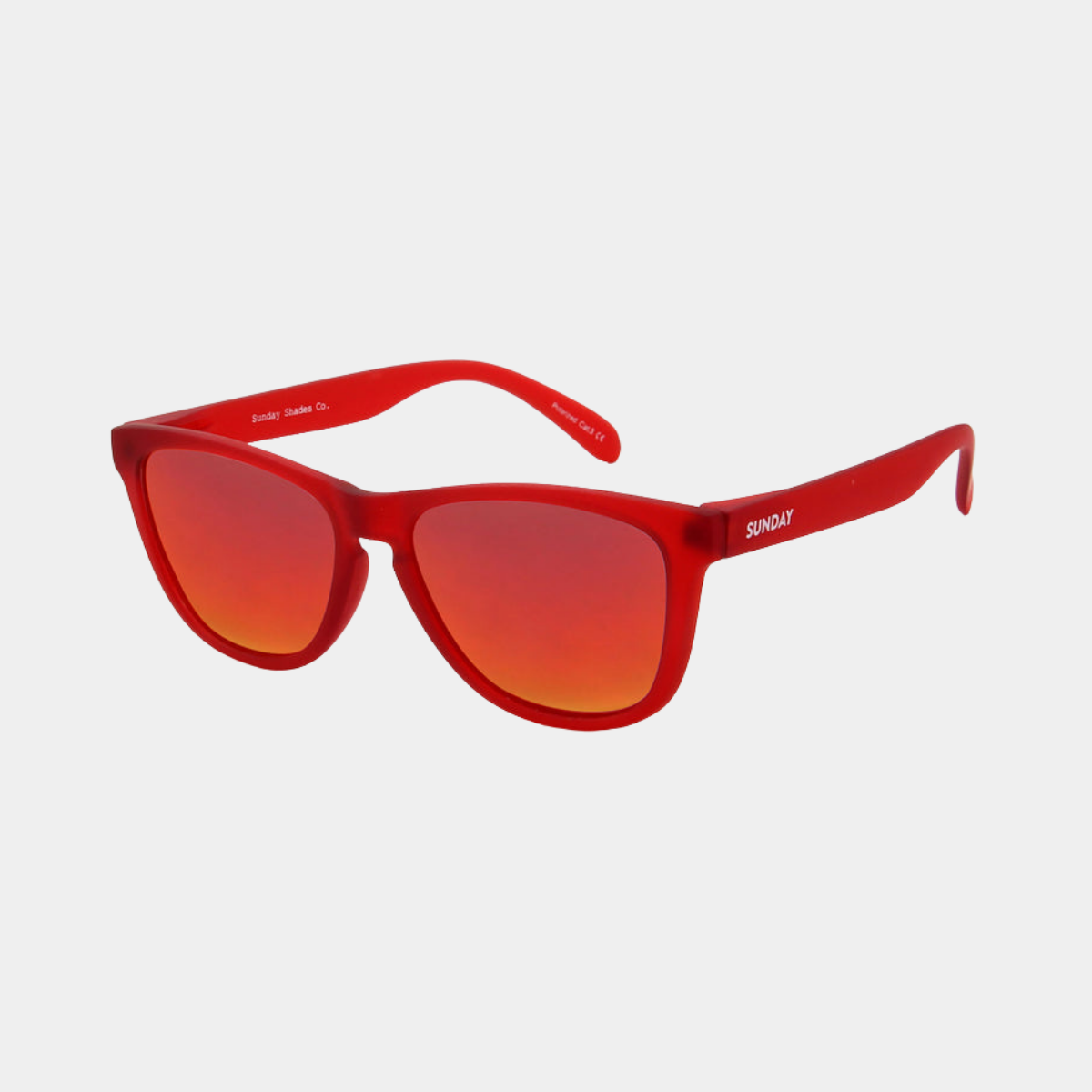 Frosted Red - Nebula Classic Sunglasses