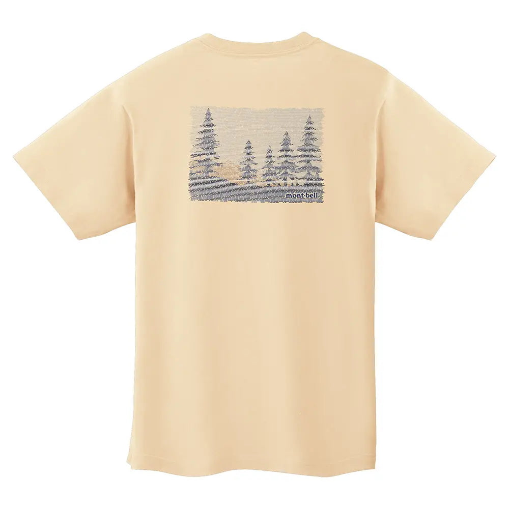 Montbell Pear Skin Cotton T Daybreak