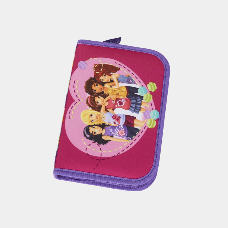 Pencil Case w/ Flap with Conte Friends/Confetti