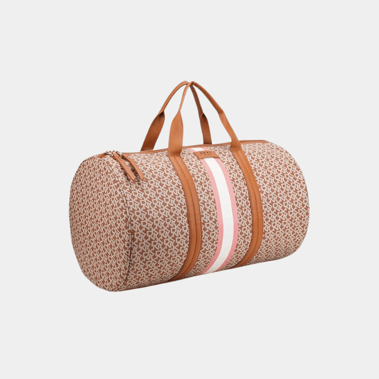 DKNY-636 Signature Stripe Duffel