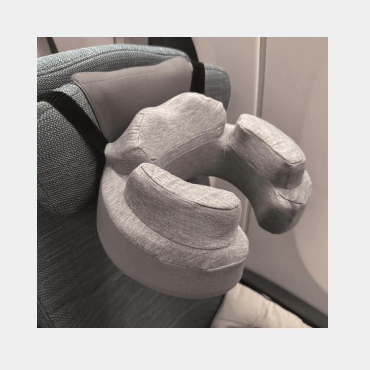 Travelmall Eco-friendly Comfort-Bounce Memory Foam Neck Pillow