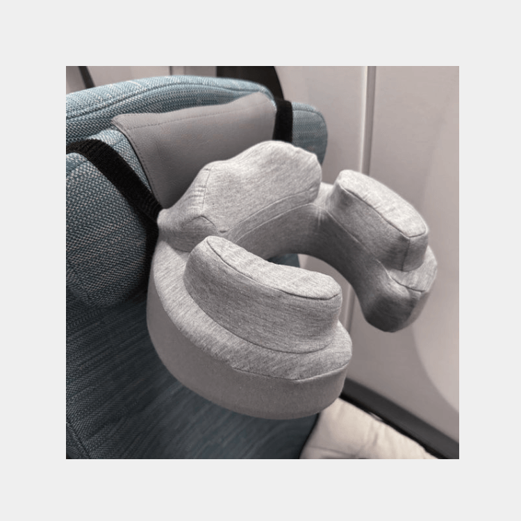 Travelmall Eco-friendly Comfort-Bounce Memory Foam Neck Pillow