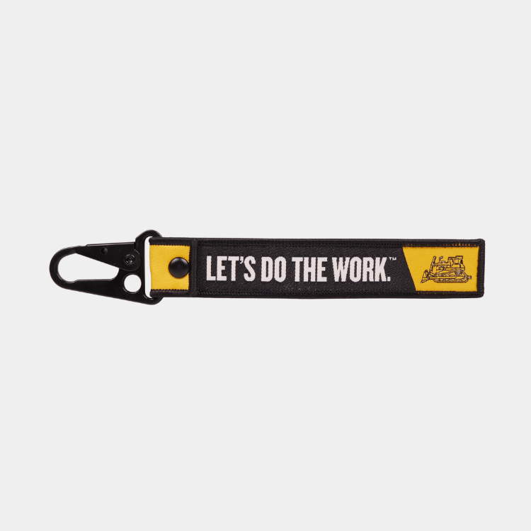 Woven Key Tag with Metal Hook