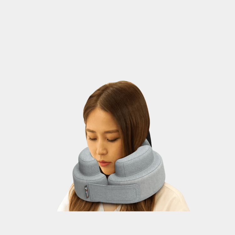 Travelmall Eco-friendly Comfort-Bounce Memory Foam Neck Pillow