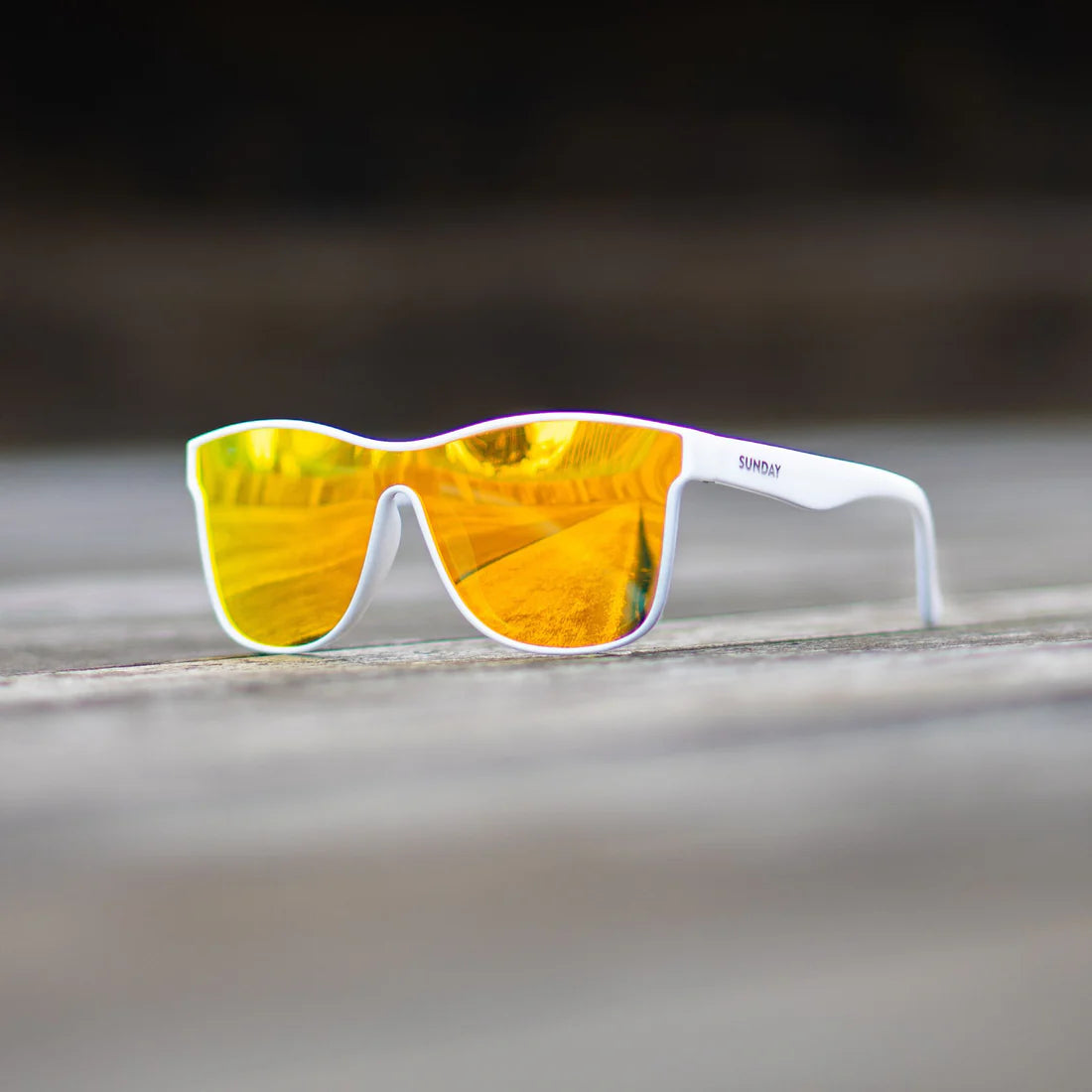 Golden Dreams Flare Sunglasses