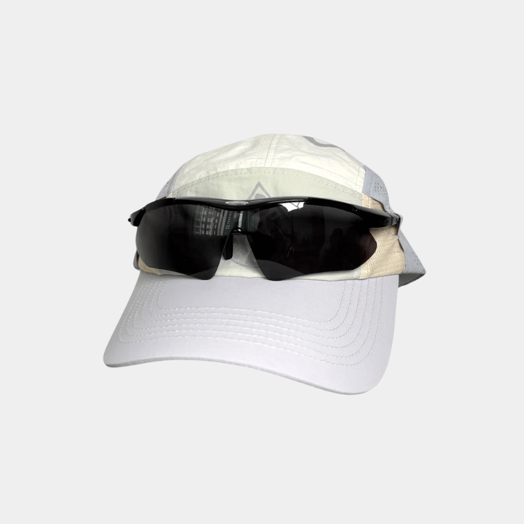 5 Panel Cap - Silver