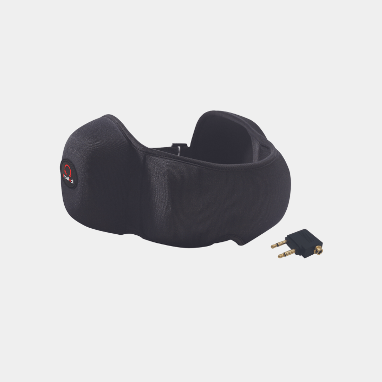 Travelmall 3D Sleeping Mask with Integrated Headphones