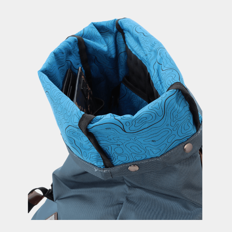 DSV ICON RPET POLYESTER ROLLTOP BACKPACK
