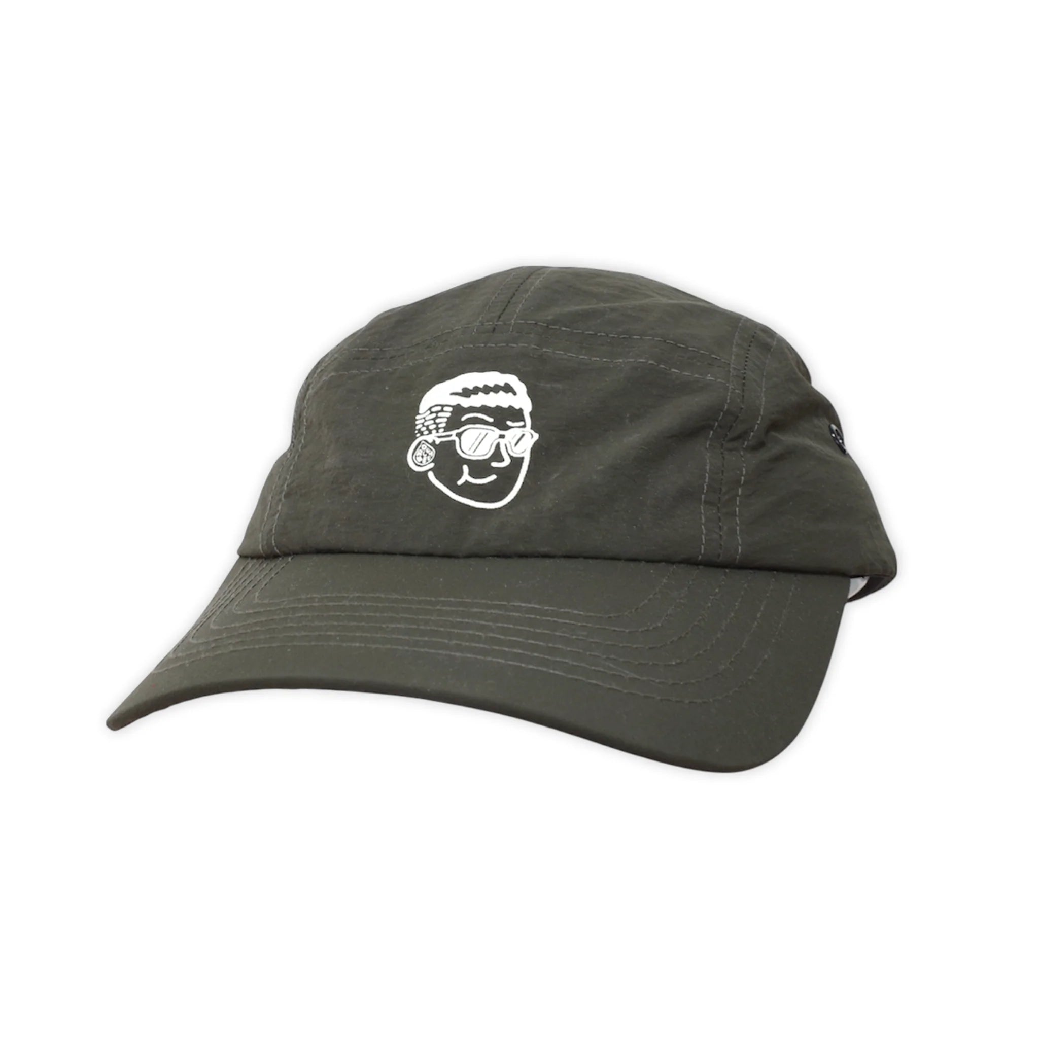 5 Panel Cap - Kobashi Collab Black