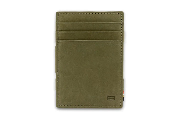 Garzini Essenziale Magic Coin Wallet - Olive Green
