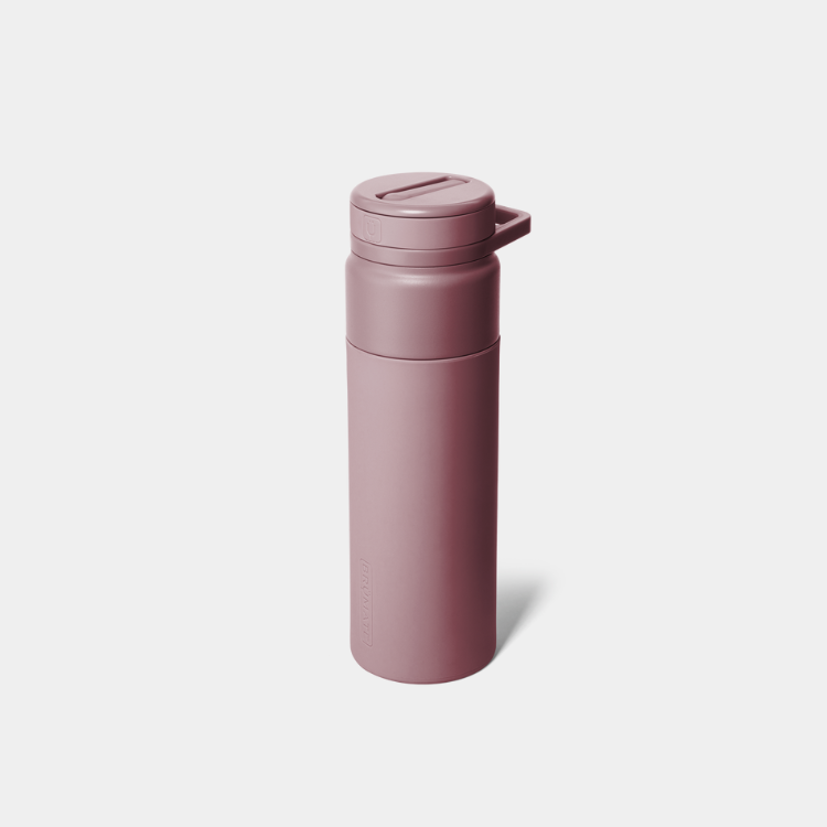 Rotera 25oz Insulated Flip Straw Water Bottle