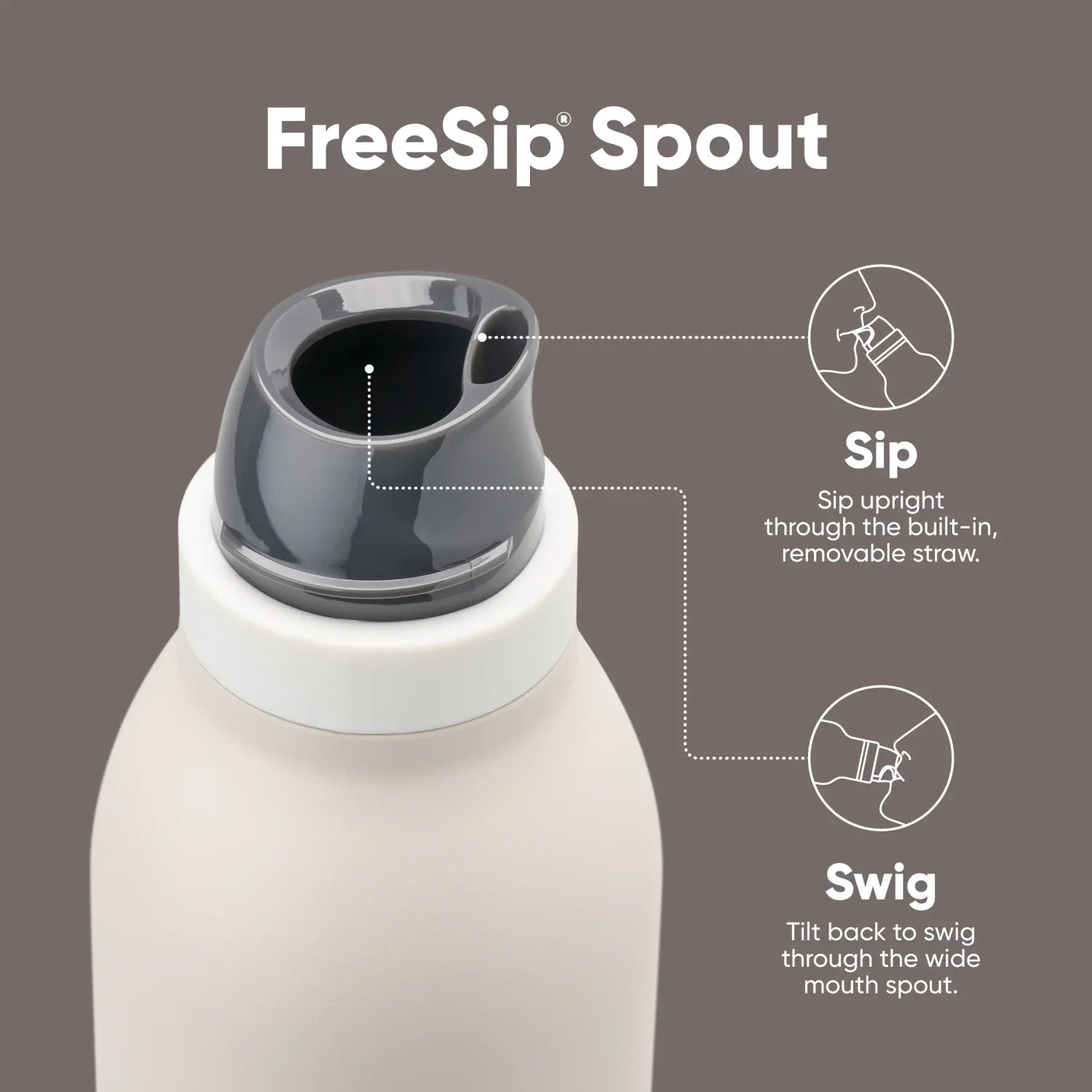 Owala Freesip Twist Stainless Steel