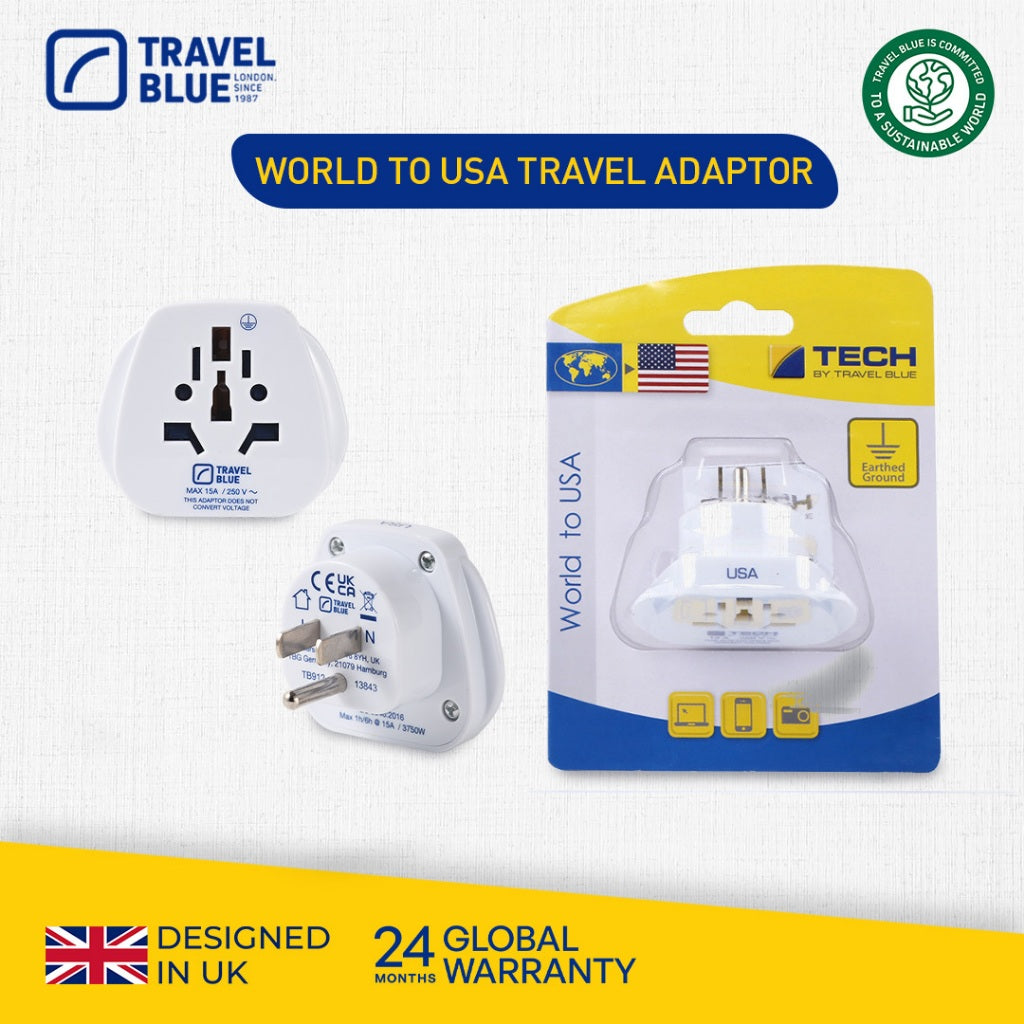 TravelBlue World to USA