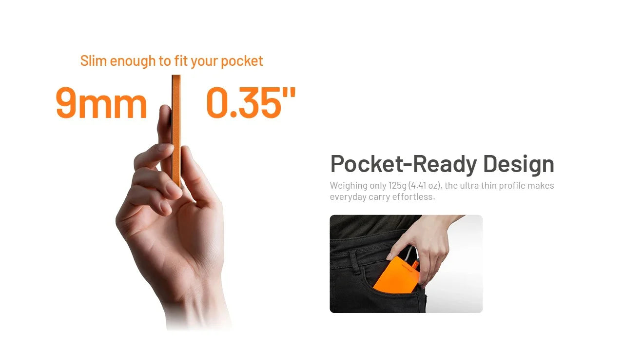 Pocket 5 Magnetic USB-C Power Bank (5,000 mAh 22.5W)