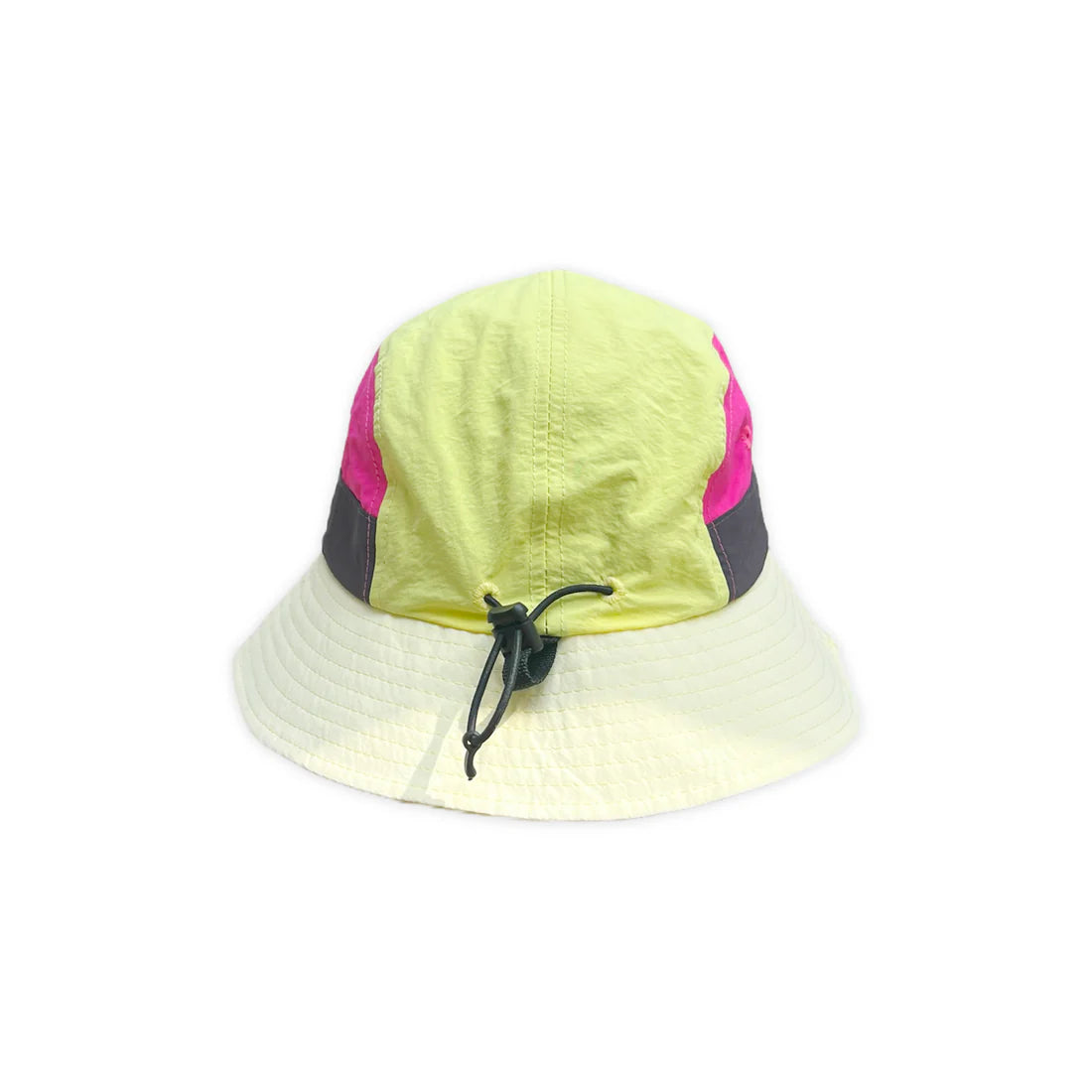 5-Panel Bucket Hat - ivory / pink