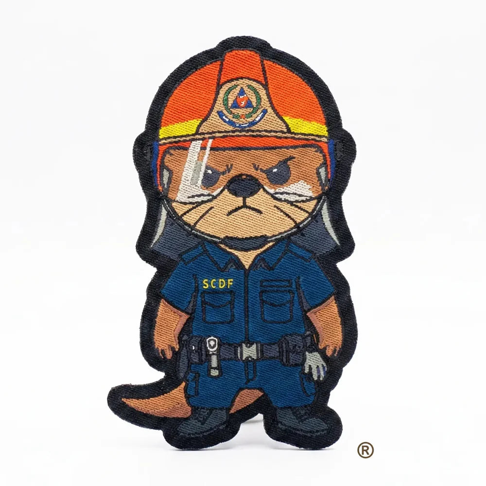 Black Stealth Iron On Patch - Warrant Officer Dobhar-chú™