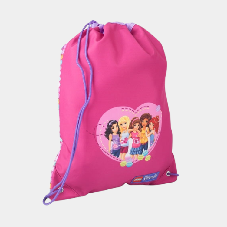 Drawstring Gym Bag Friends/ Confetti