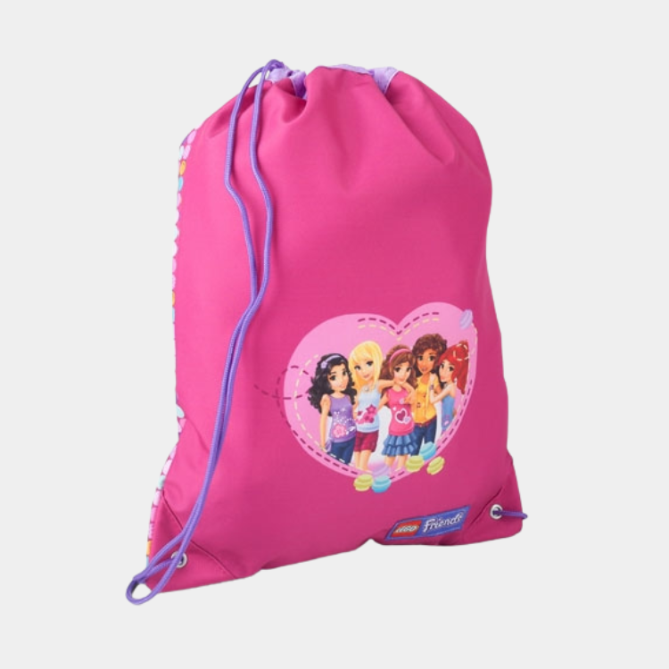 Drawstring Gym Bag Friends Confetti