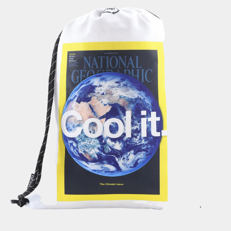 Earth Drawstring Bag