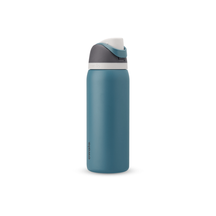 Owala FreeSip Stainless Steel Water Bottle, 32oz Blue