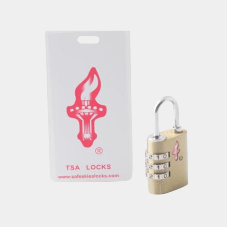 Safe Skies Metallic Lock 3 Dial