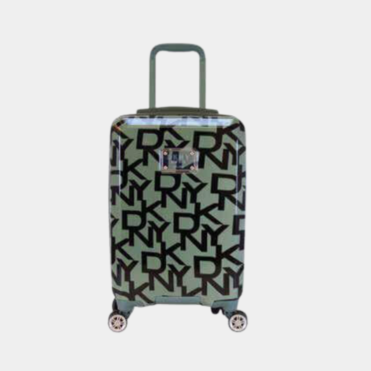 DKNY ホワイト ショップ袋 大サイズ レトロ ビンテージ DKNY-626 Deco Signature Trolley-Luggage (Large)