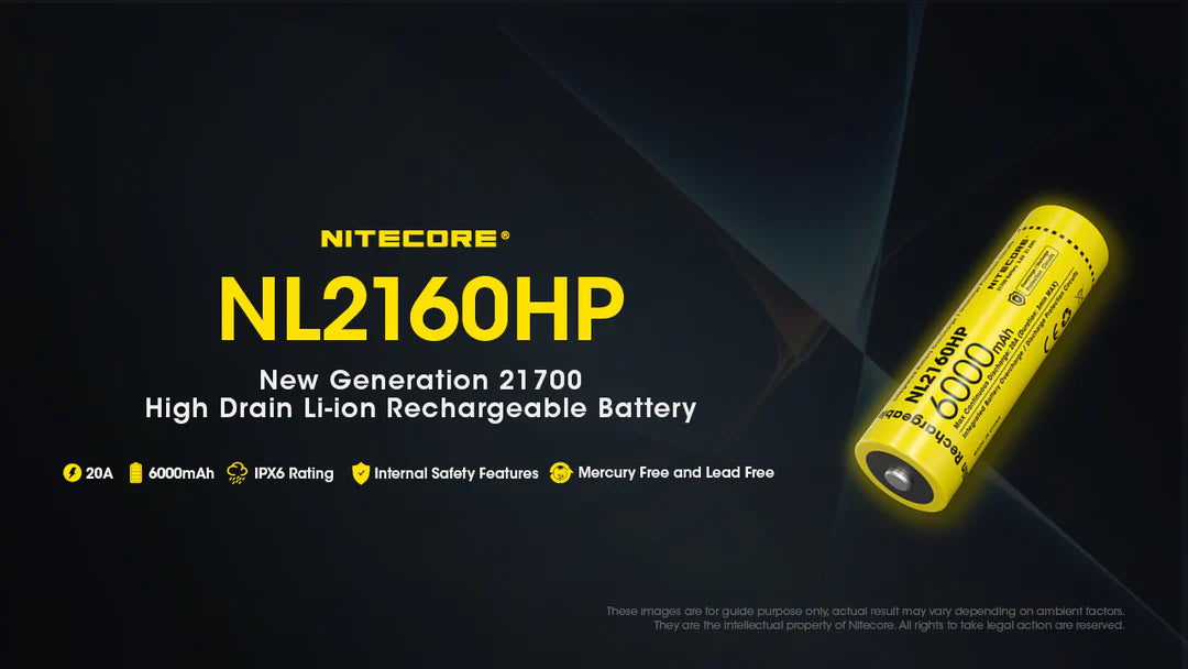 NL2160HP (21700 - 6000mAh - 20A)