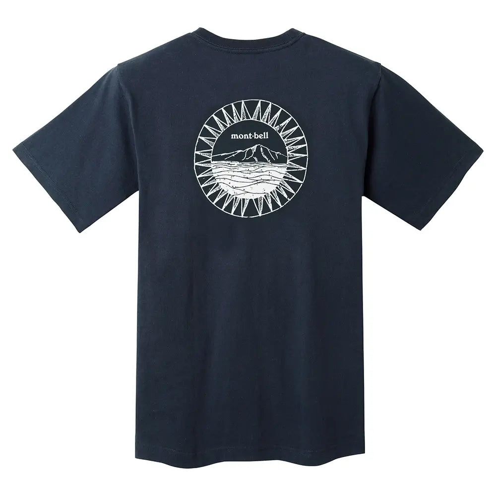 Montbell Pear Skin Cotton T Island Mountain