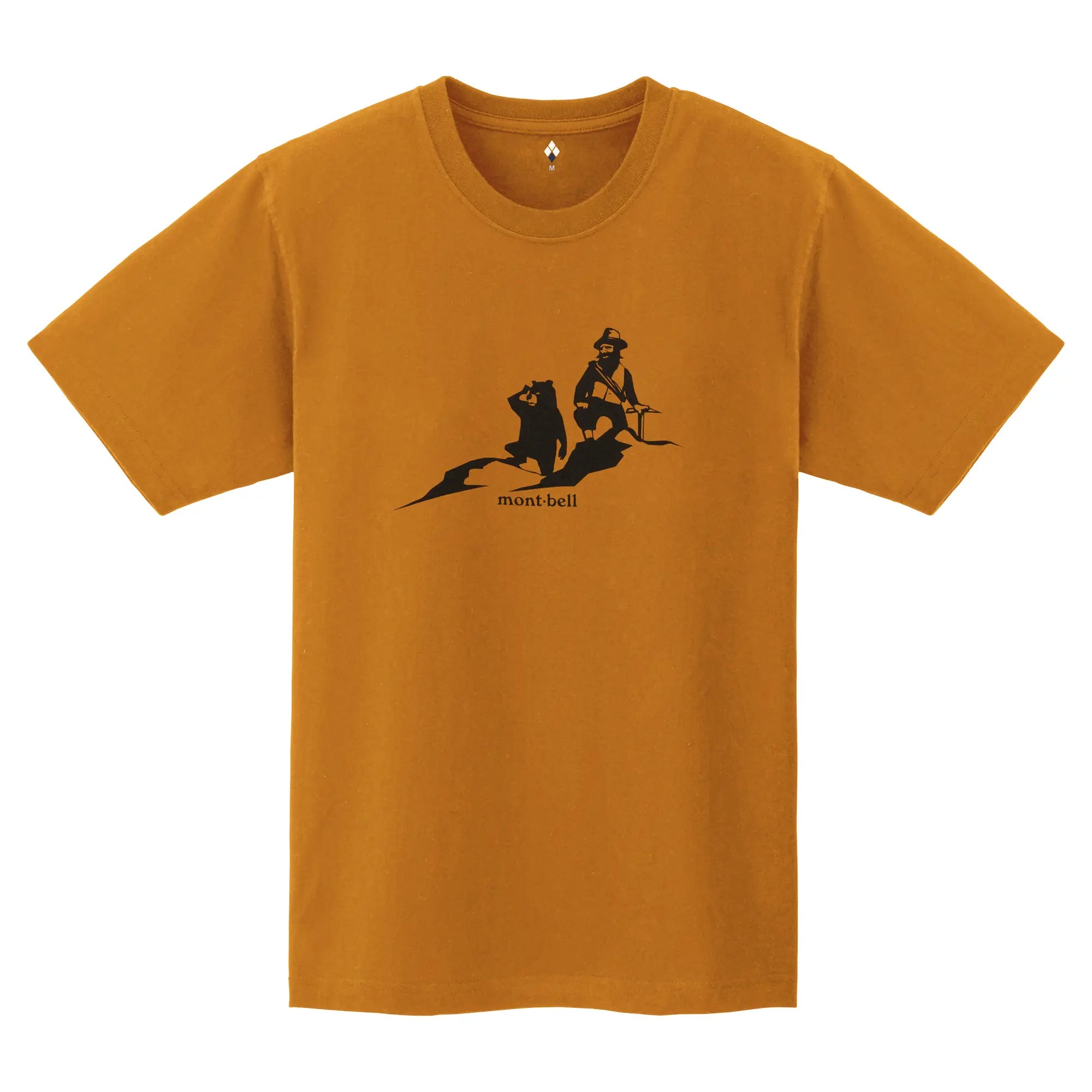 Montbell Pear Skin Cotton T Mountain Pass