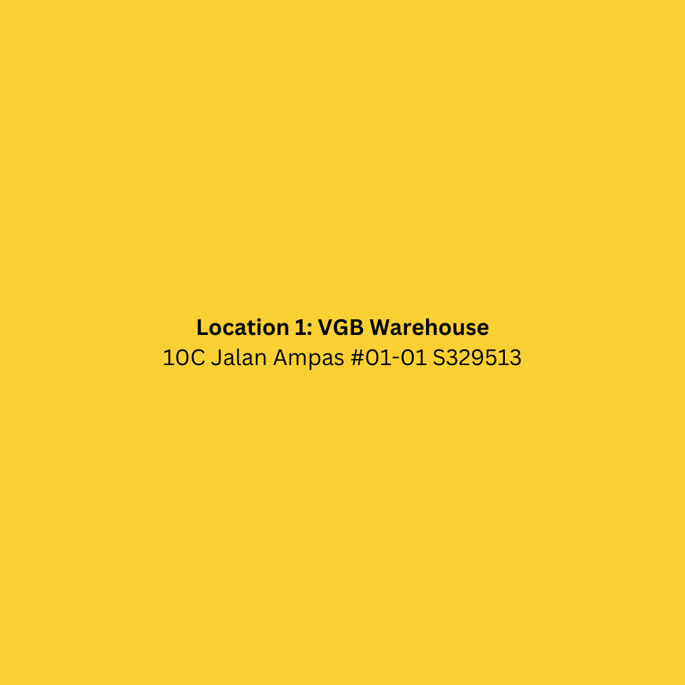 [Location 1: VGB Warehouse] Appointment for redemption of Caterpillar Black Tank 24" Luggage