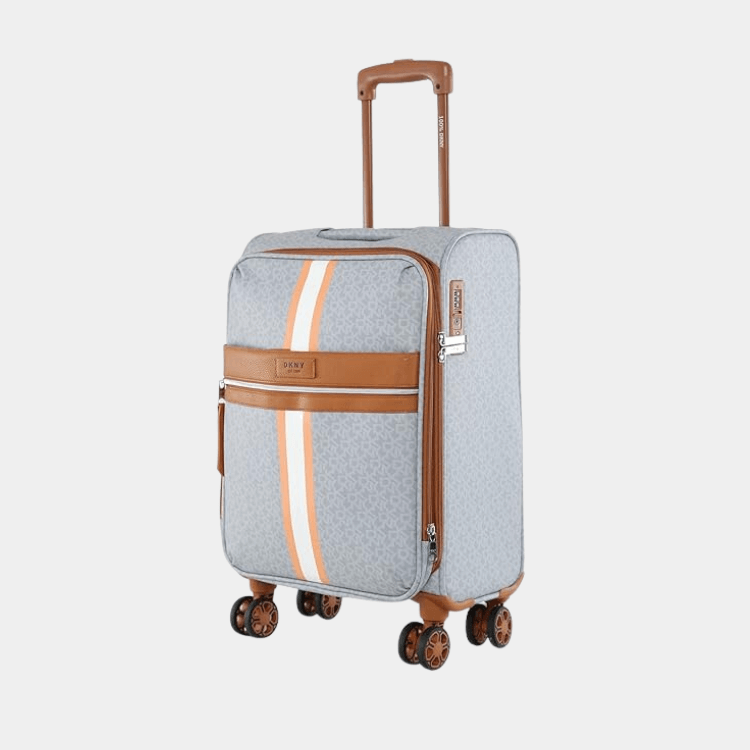 DKNY-636 Signature Stripe Luggage (Cabin)