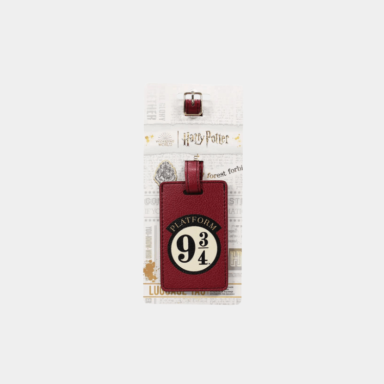 Travelmall Official Licensed Harry Potter PU Leather Luggage Tag