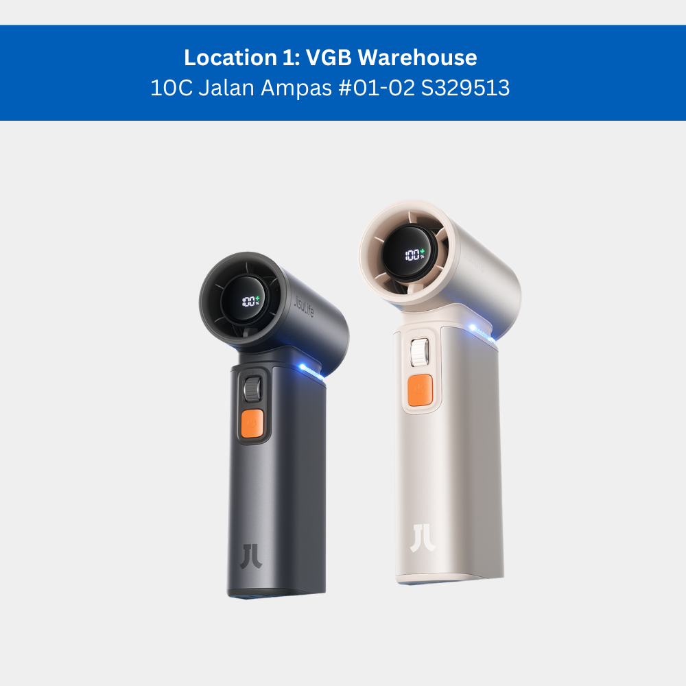 [Location 1: VGB Warehouse] Appointment for redemption of Jisulife Ultra 1 Fan