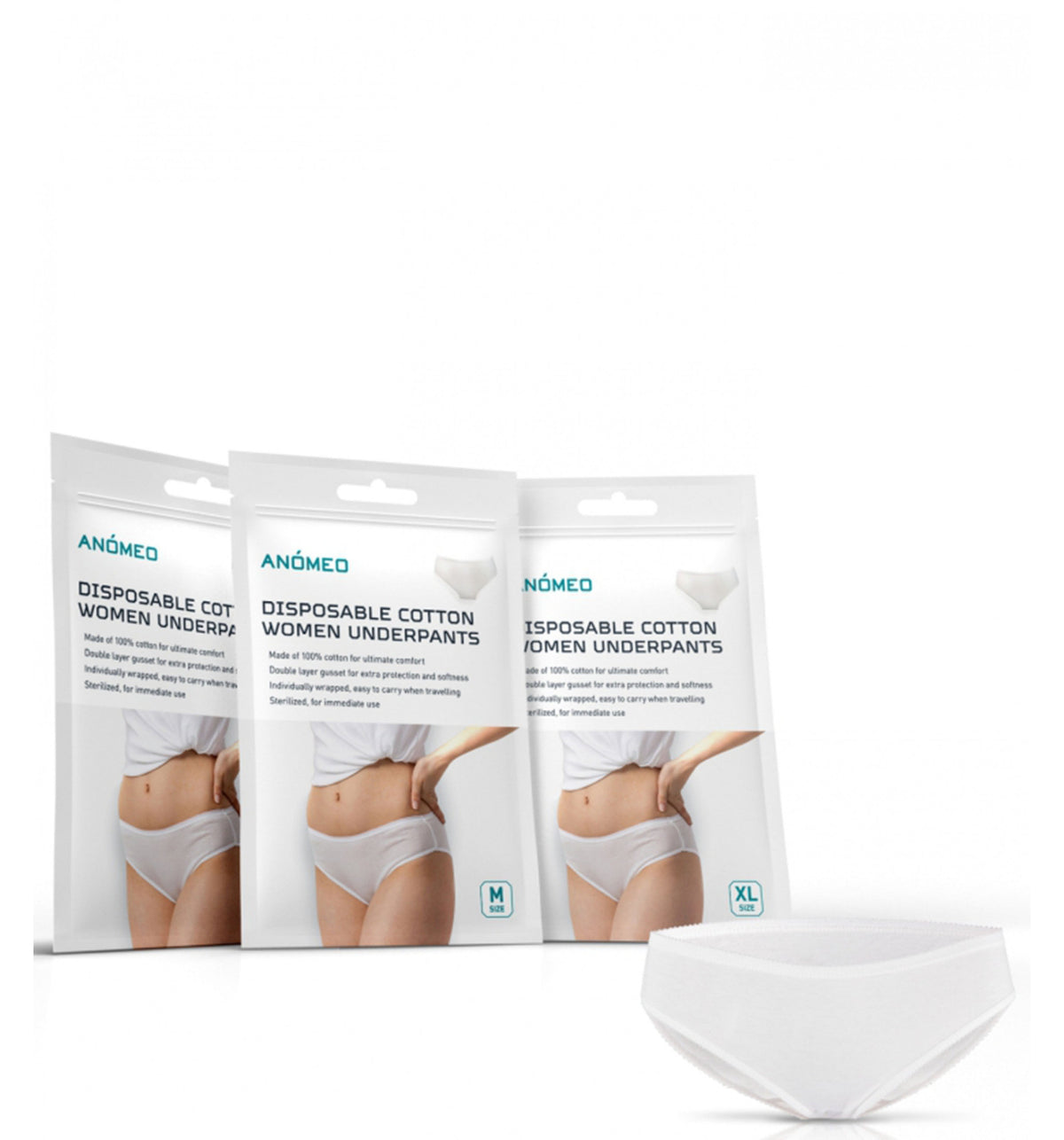 TravelBlue women Disposable Underware - L - 6 pcs