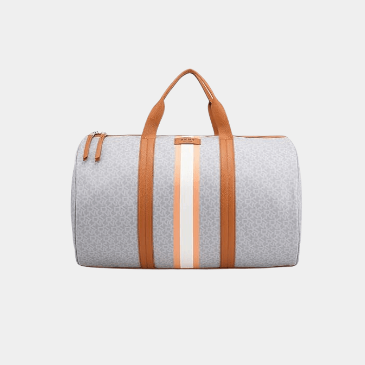 DKNY-636 Signature Stripe Duffel