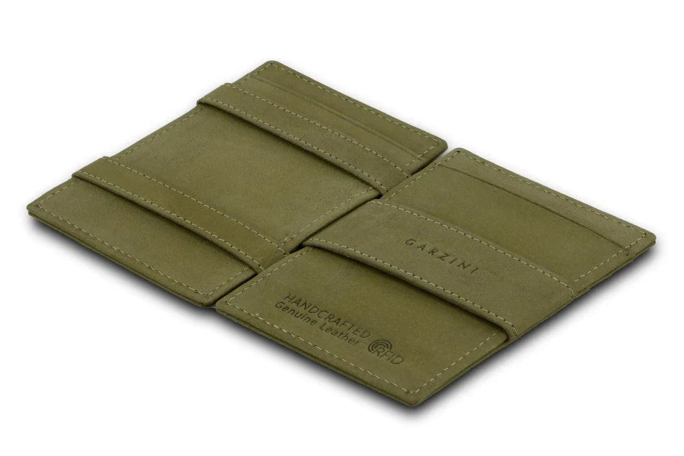 Garzini Essenziale Magic Wallet - Olive Green