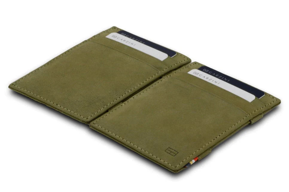 Garzini Essenziale Magic Wallet - Olive Green