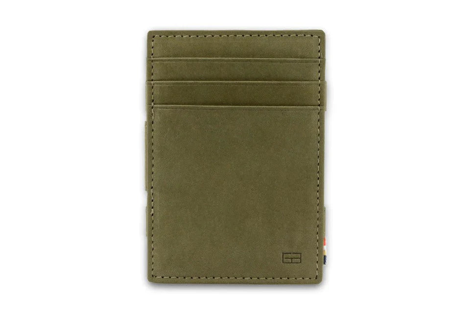 Garzini Essenziale Magic Wallet - Olive Green