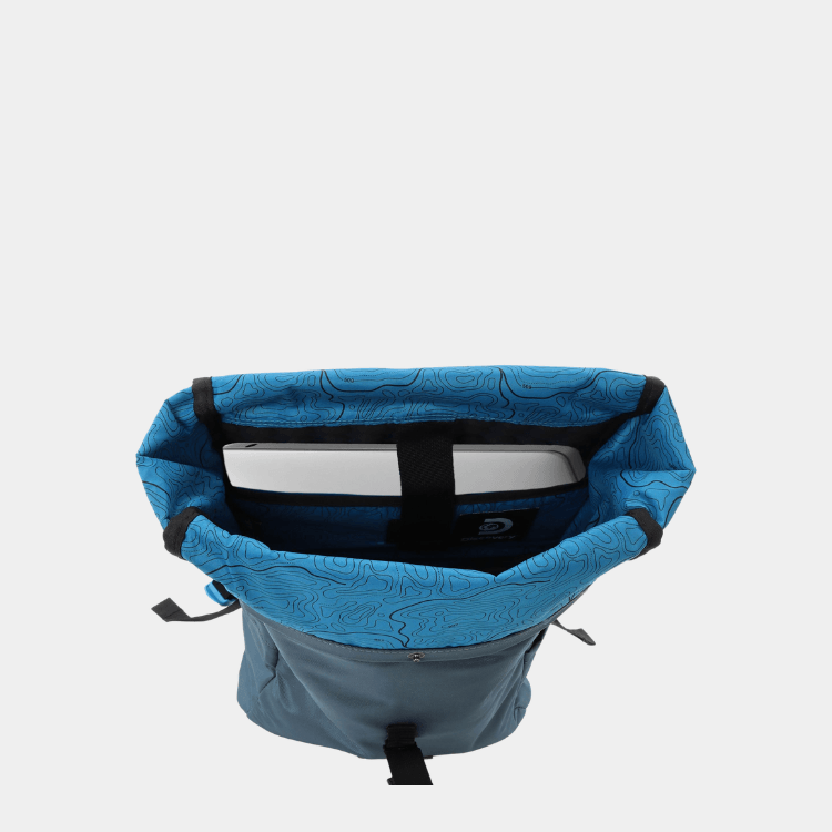 DSV ICON RPET POLYESTER ROLLTOP BACKPACK