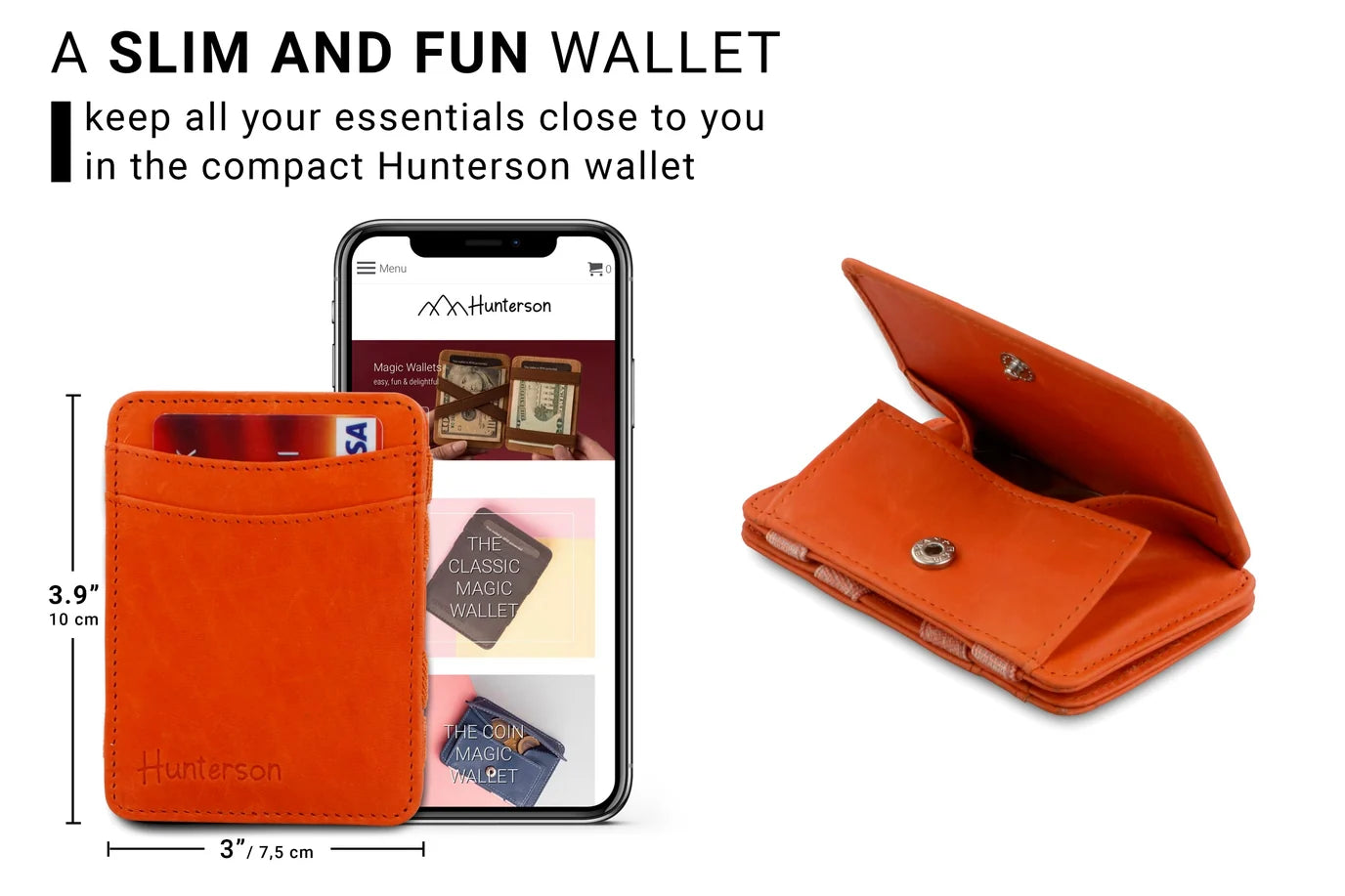 Hunterson Magic Coin Wallet RFID