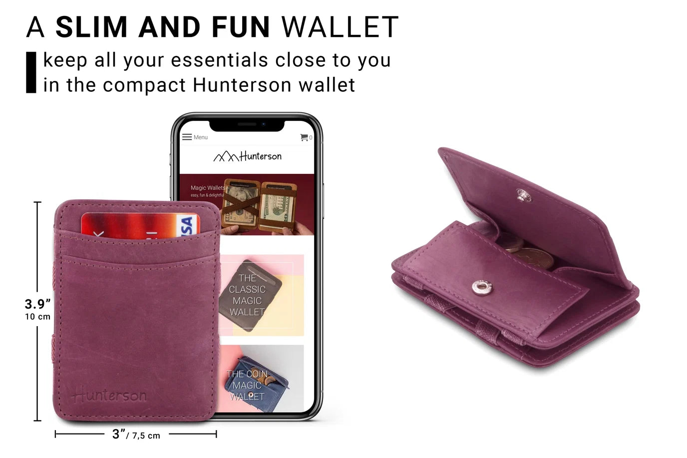 Hunterson Magic Coin Wallet RFID