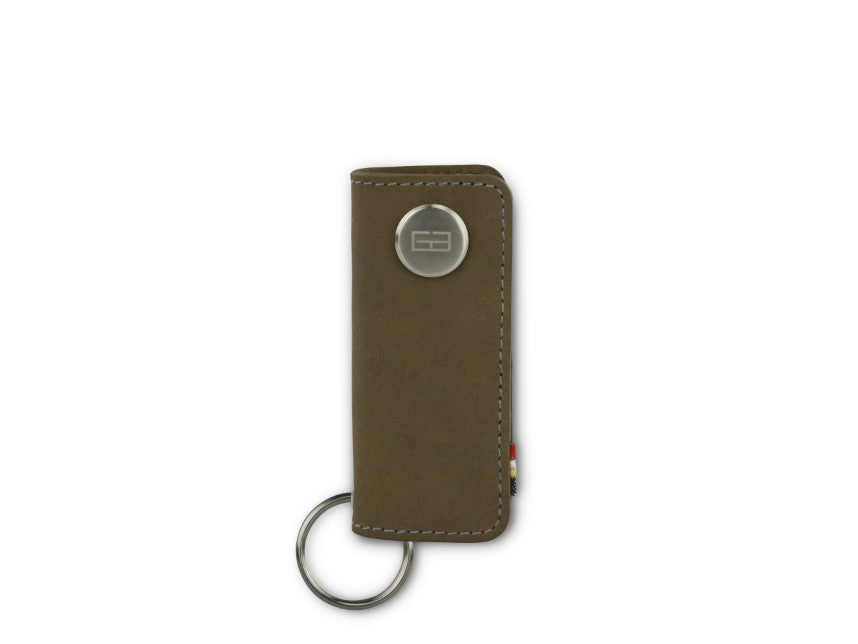 Garzini Lusso Key Holder - Metal Grey