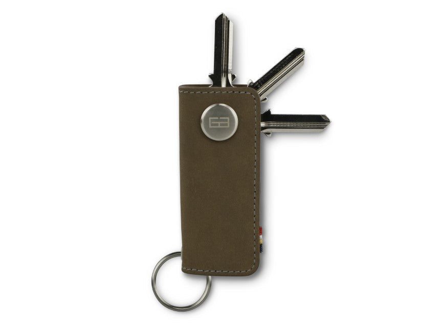 Garzini Lusso Key Holder - Metal Grey