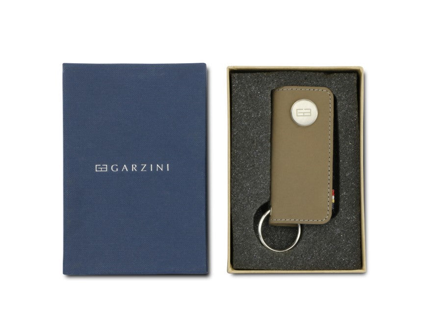 Garzini Lusso Key Holder - Metal Grey