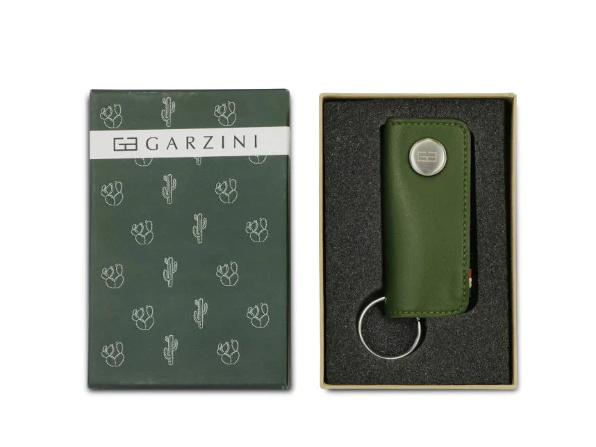 Garzini Lusso Key Holder - Cactus Green