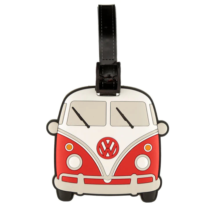 Travelmall Vokswagen VW T1 Camper Bus Luggage Tag