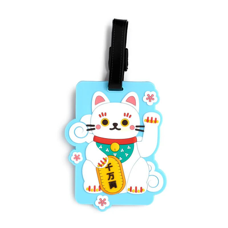 Travelmall Maneki Neko - Lucky Cat Luggage Tag